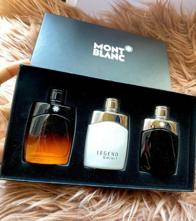 MONT BLANC GIFT SET 3 IN 1 3×40ML