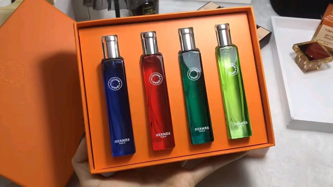 Hermes Cologne 4-piece set, with sprinkler