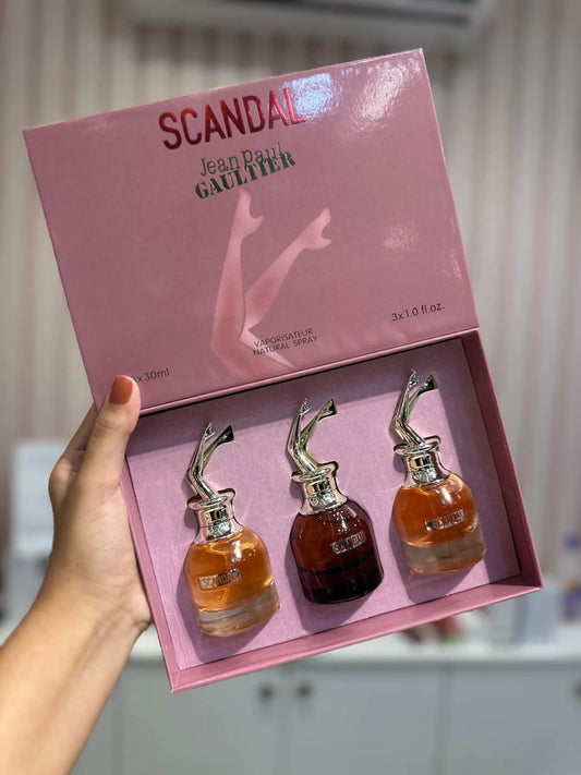 SCANDAL PERFUME SET 3in1