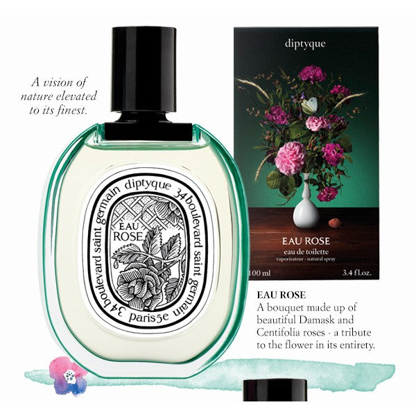 Diptyque Eau Rose Eau De Toilette 100ml