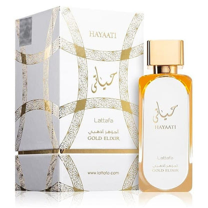 Hayati Gold Elixir by Lattafa – Eau de Parfum 100ml