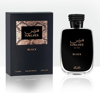 Hawas Black by Rasasi – 100ml